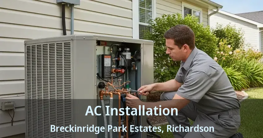 AC Installation Breckinridge Park Estates, Richardson - TX AC Installation Breckinridge Park Estates, Richardson - TX
