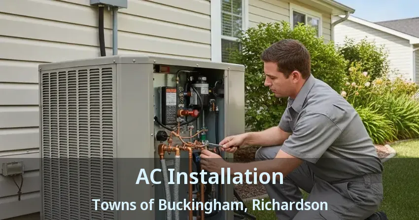 AC Installation Towns of Buckingham, Richardson - TX AC Installation Towns of Buckingham, Richardson - TX