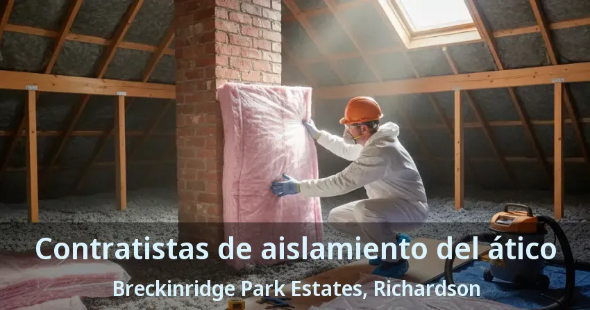 Contratistas de aislamiento del ático Breckinridge Park Estates, Richardson - TX Contratistas de aislamiento del ático Breckinridge Park Estates, Richardson - TX
