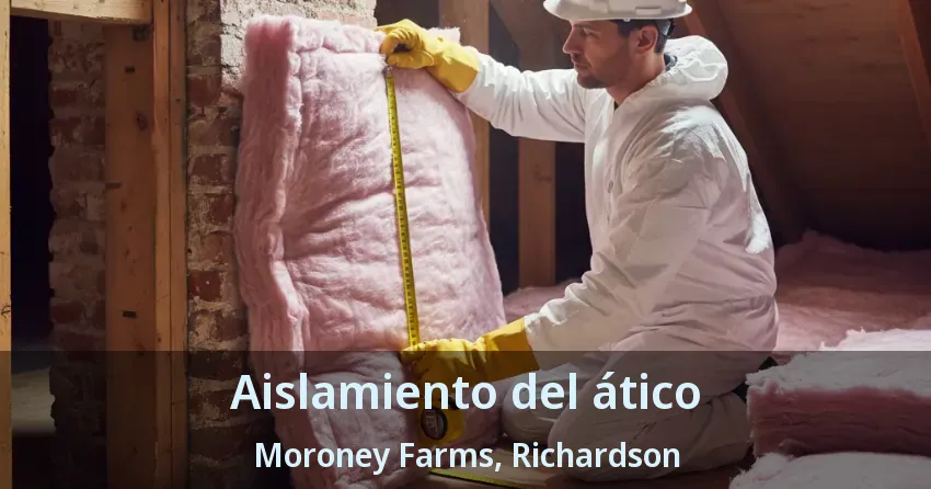 Aislamiento del ático Moroney Farms, Richardson - TX Aislamiento del ático Moroney Farms, Richardson - TX