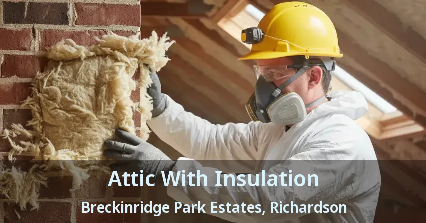 Attic With Insulation Breckinridge Park Estates, Richardson - TX Attic With Insulation Breckinridge Park Estates, Richardson - TX