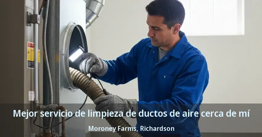 Mejor servicio de limpieza de ductos de aire cerca de mí Moroney Farms, Richardson - TX
