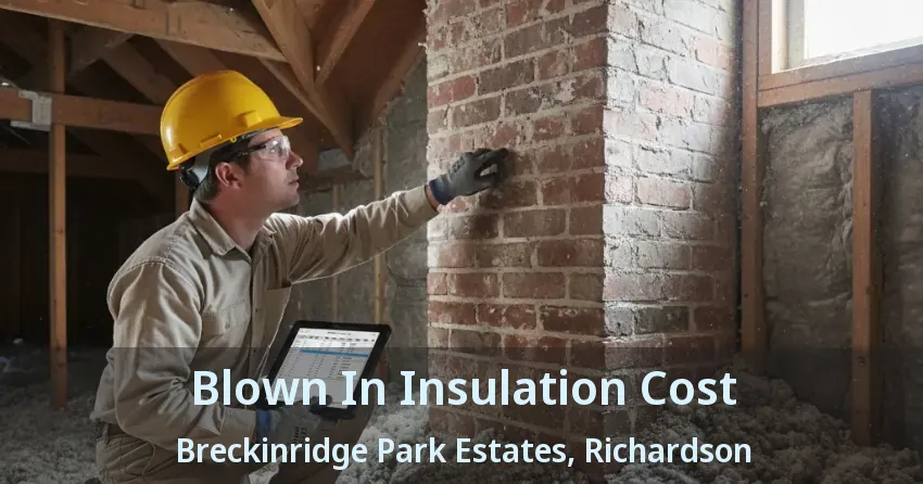 Blown In Insulation Cost Breckinridge Park Estates, Richardson - TX Blown In Insulation Cost Breckinridge Park Estates, Richardson - TX