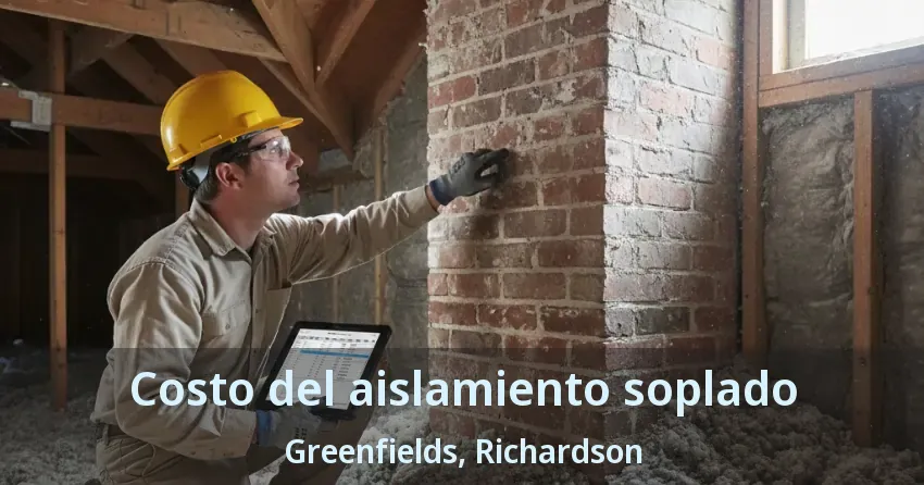 Costo del aislamiento soplado Greenfields, Richardson - TX Costo del aislamiento soplado Greenfields, Richardson - TX