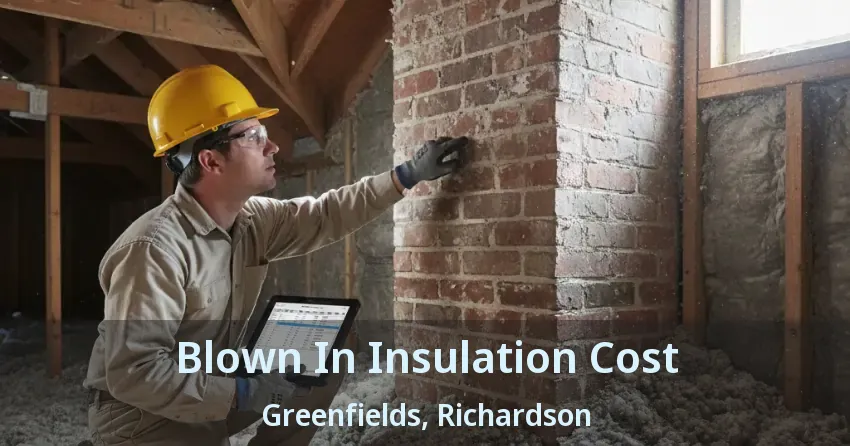 Blown In Insulation Cost Greenfields, Richardson - TX Blown In Insulation Cost Greenfields, Richardson - TX