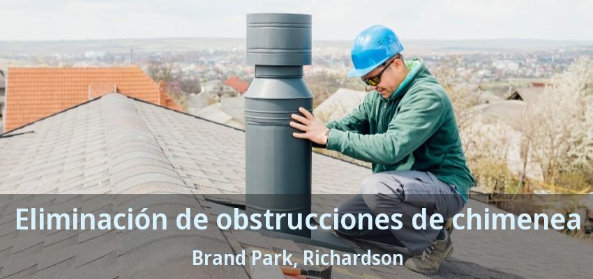 Eliminación de obstrucciones de chimenea Brand Park, Richardson - TX Eliminación de obstrucciones de chimenea Brand Park, Richardson - TX