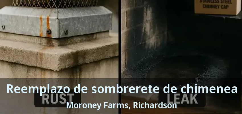 Reemplazo de sombrerete de chimenea Moroney Farms, Richardson - TX Reemplazo de sombrerete de chimenea Moroney Farms, Richardson - TX