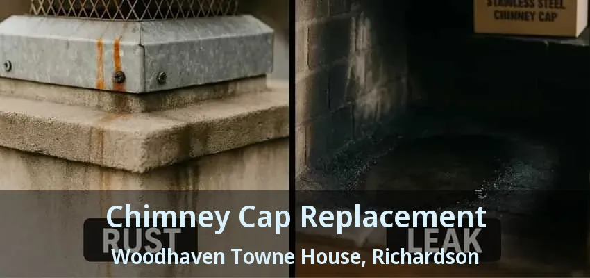 Chimney Cap Replacement Woodhaven Towne House, Richardson - TX Chimney Cap Replacement Woodhaven Towne House, Richardson - TX