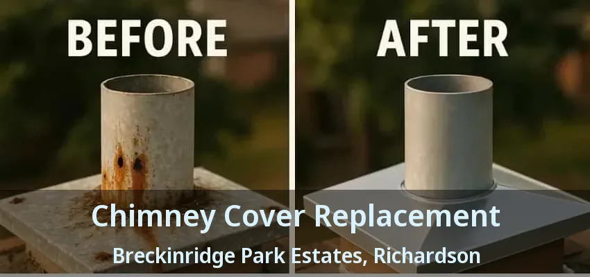 Chimney Cover Replacement Breckinridge Park Estates, Richardson - TX Chimney Cover Replacement Breckinridge Park Estates, Richardson - TX