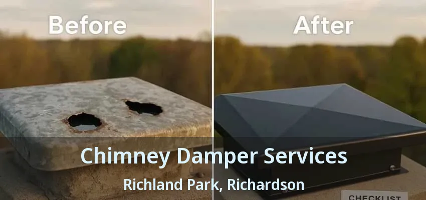 Chimney Damper Services Richland Park, Richardson - TX Chimney Damper Services Richland Park, Richardson - TX