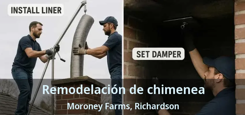 Remodelación de chimenea Moroney Farms, Richardson - TX Remodelación de chimenea Moroney Farms, Richardson - TX