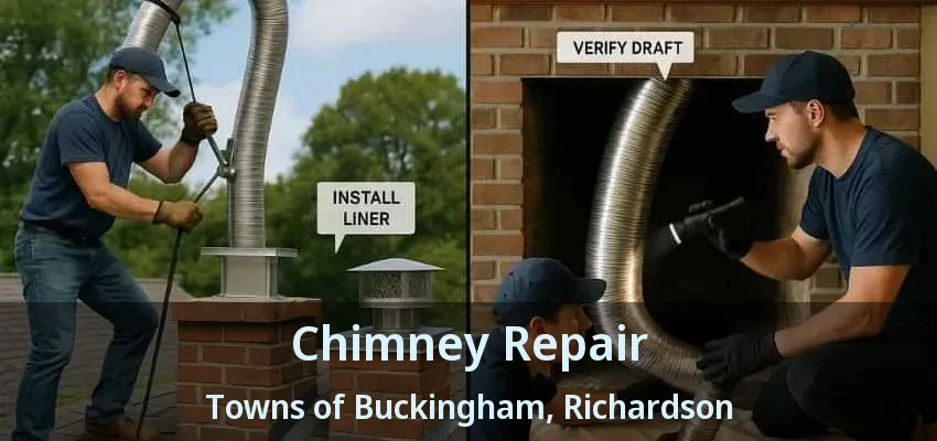 Chimney Repair Towns of Buckingham, Richardson - TX