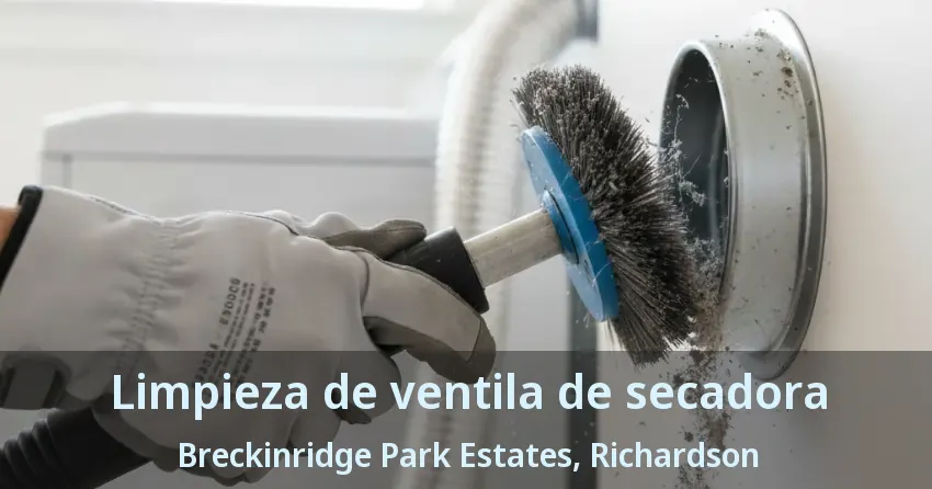 Limpieza de ventila de secadora Breckinridge Park Estates, Richardson - TX Limpieza de ventila de secadora Breckinridge Park Estates, Richardson - TX