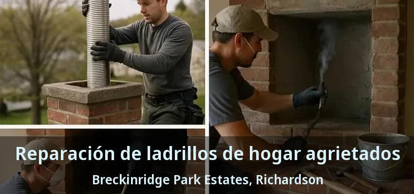 Reparación de ladrillos de hogar agrietados Breckinridge Park Estates, Richardson - TX Reparación de ladrillos de hogar agrietados Breckinridge Park Estates, Richardson - TX