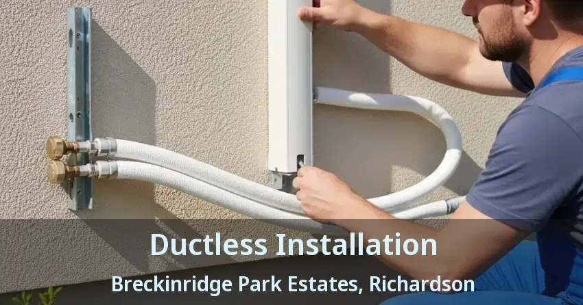 Ductless Installation Breckinridge Park Estates, Richardson - TX Ductless Installation Breckinridge Park Estates, Richardson - TX