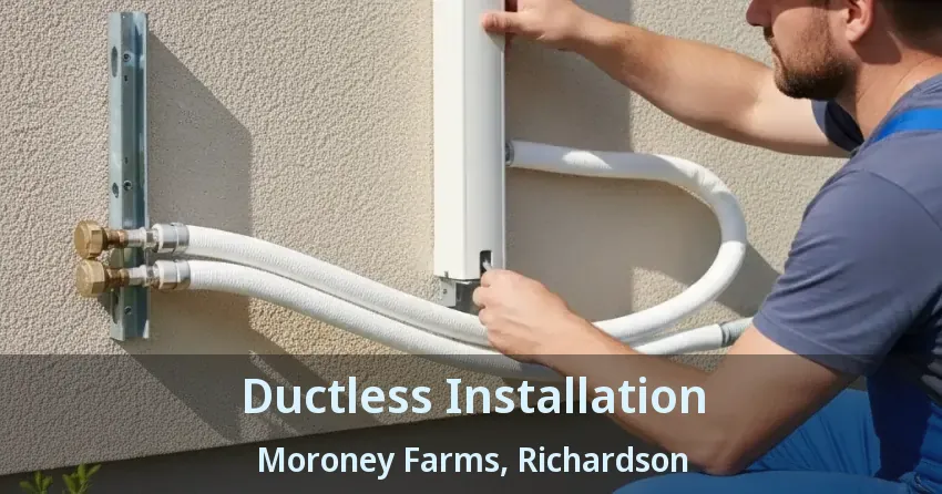 Ductless Installation Moroney Farms, Richardson - TX