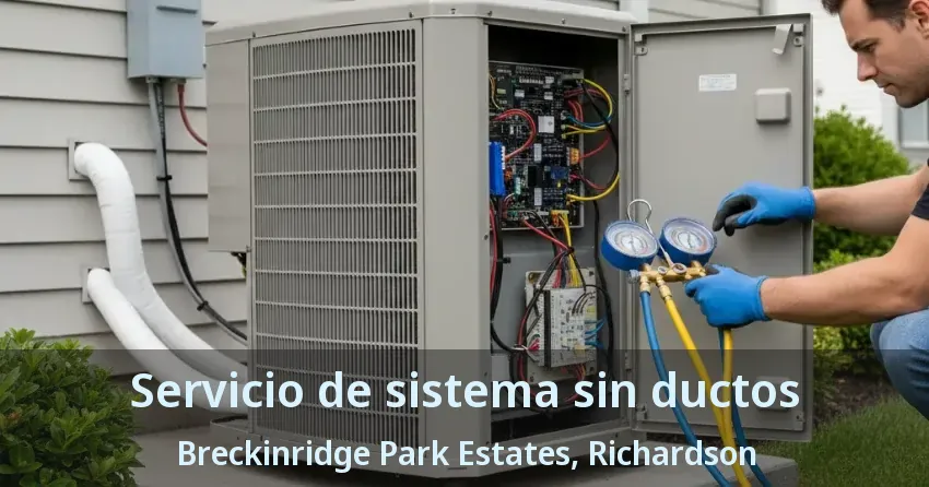 Servicio de sistema sin ductos Breckinridge Park Estates, Richardson - TX Servicio de sistema sin ductos Breckinridge Park Estates, Richardson - TX