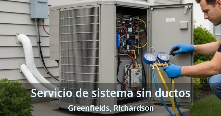 Servicio de sistema sin ductos Greenfields, Richardson - TX Servicio de sistema sin ductos Greenfields, Richardson - TX