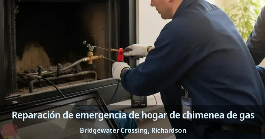Reparación de emergencia de hogar de chimenea de gas Bridgewater Crossing, Richardson - TX