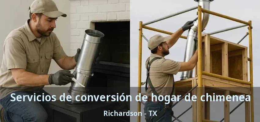 Servicios de conversión de hogar de chimenea Richardson - TX Servicios de conversión de hogar de chimenea Richardson - TX