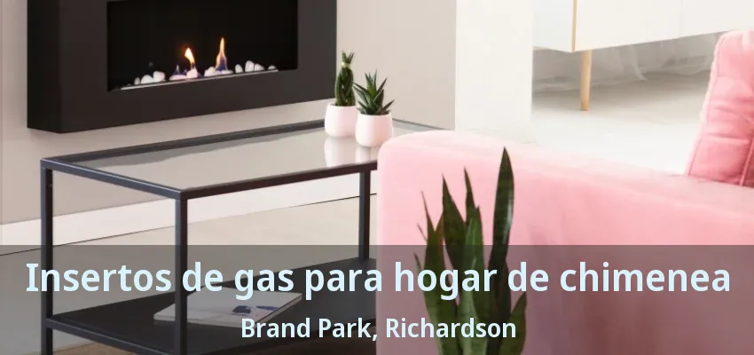 Insertos de gas para hogar de chimenea Brand Park, Richardson - TX Insertos de gas para hogar de chimenea Brand Park, Richardson - TX