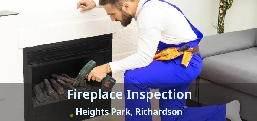 Fireplace Inspection Heights Park, Richardson - TX Fireplace Inspection Heights Park, Richardson - TX
