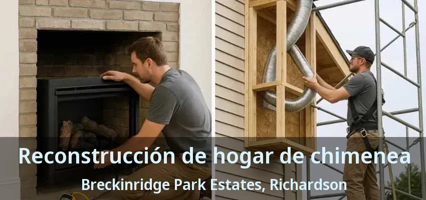 Reconstrucción de hogar de chimenea Breckinridge Park Estates, Richardson - TX Reconstrucción de hogar de chimenea Breckinridge Park Estates, Richardson - TX