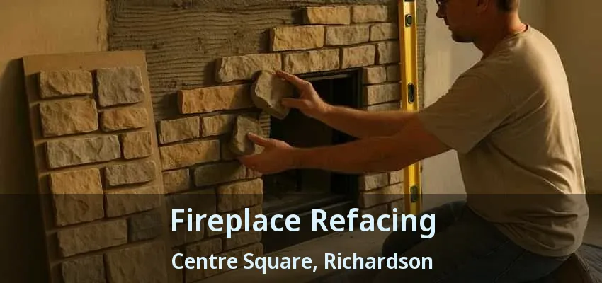 Fireplace Refacing Centre Square, Richardson - TX Fireplace Refacing Centre Square, Richardson - TX