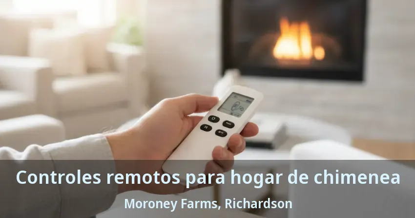 Controles remotos para hogar de chimenea Moroney Farms, Richardson - TX Controles remotos para hogar de chimenea Moroney Farms, Richardson - TX
