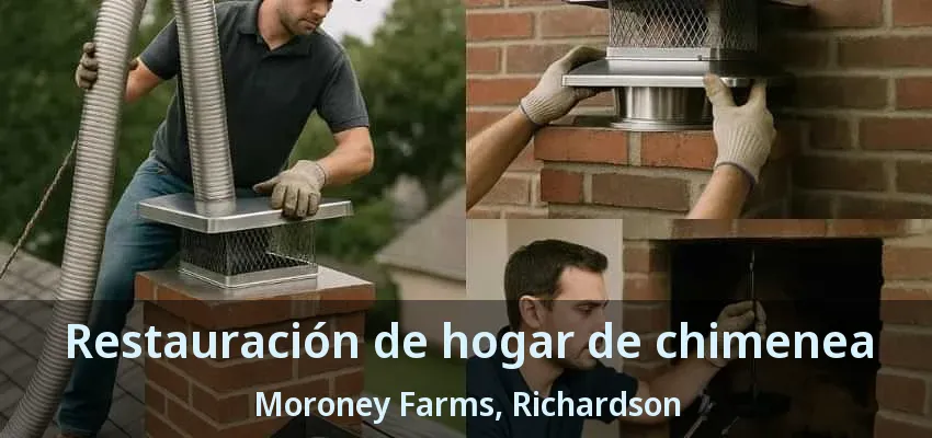 Restauración de hogar de chimenea Moroney Farms, Richardson - TX
