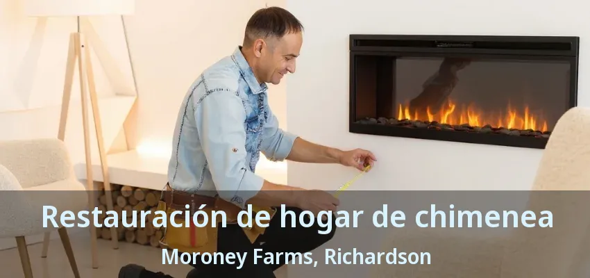 Restauración de hogar de chimenea Moroney Farms, Richardson - TX