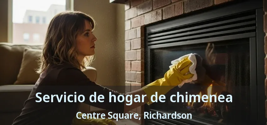 Servicio de hogar de chimenea Centre Square, Richardson - TX