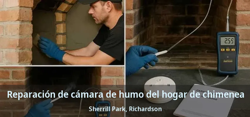 Reparación de cámara de humo del hogar de chimenea Sherrill Park, Richardson - TX Reparación de cámara de humo del hogar de chimenea Sherrill Park, Richardson - TX