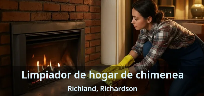 Limpiador de hogar de chimenea Richland, Richardson - TX Limpiador de hogar de chimenea Richland, Richardson - TX