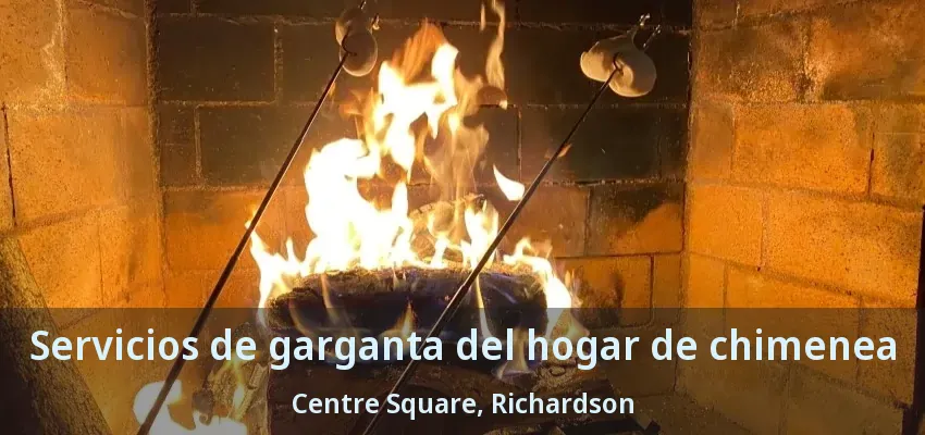 Servicios de garganta del hogar de chimenea Centre Square, Richardson - TX Servicios de garganta del hogar de chimenea Centre Square, Richardson - TX