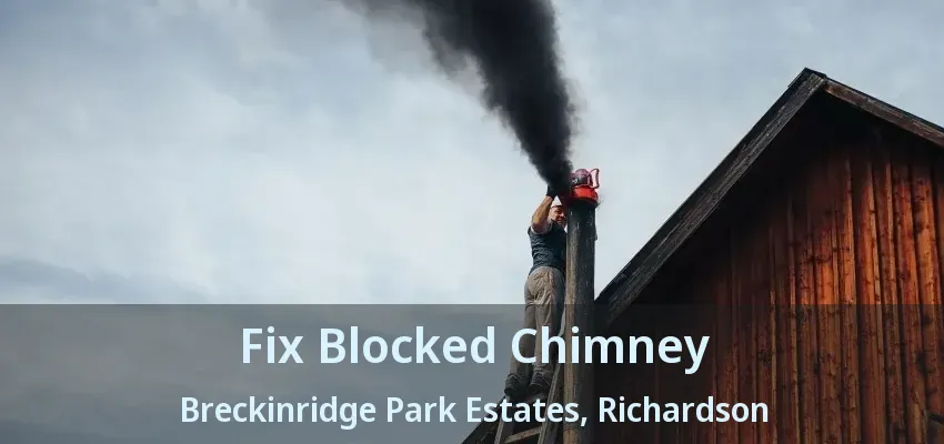 Fix Blocked Chimney Breckinridge Park Estates, Richardson - TX Fix Blocked Chimney Breckinridge Park Estates, Richardson - TX