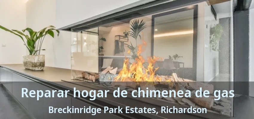 Reparar hogar de chimenea de gas Breckinridge Park Estates, Richardson - TX