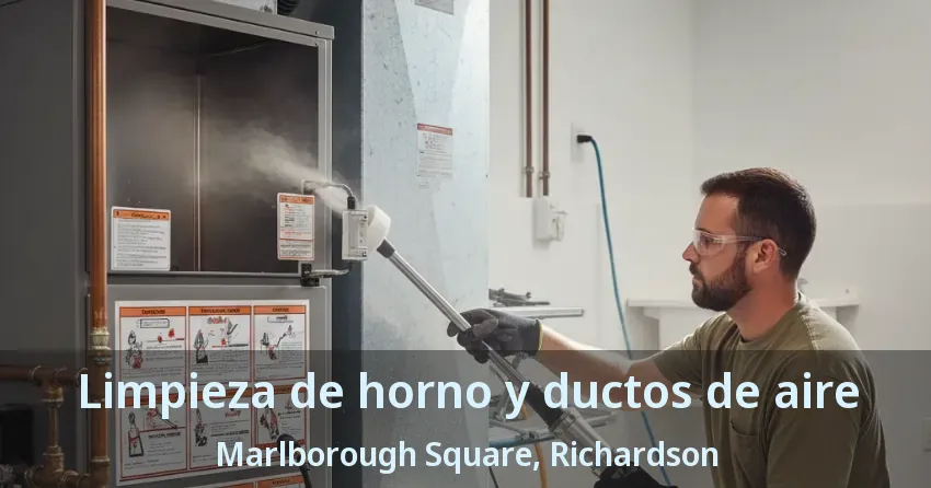 Limpieza de horno y ductos de aire Marlborough Square, Richardson - TX