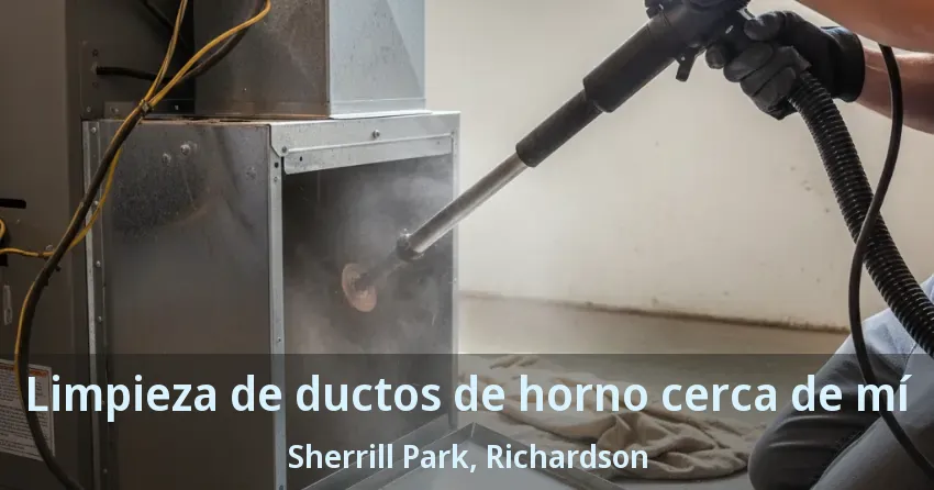 Limpieza de ductos de horno cerca de mí Sherrill Park, Richardson - TX Limpieza de ductos de horno cerca de mí Sherrill Park, Richardson - TX