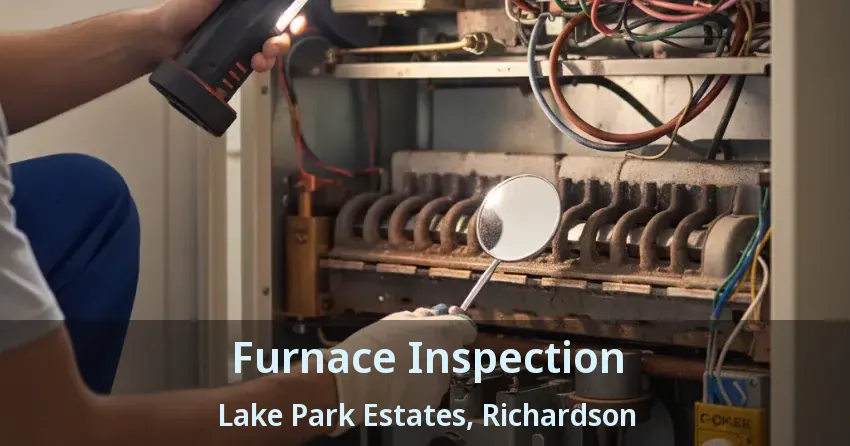 Furnace Inspection Lake Park Estates, Richardson - TX Furnace Inspection Lake Park Estates, Richardson - TX