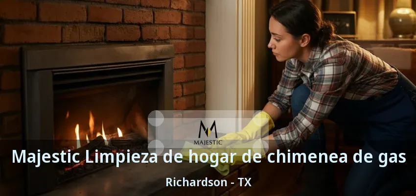 Majestic Limpieza de hogar de chimenea de gas Richardson - TX Majestic Limpieza de hogar de chimenea de gas Richardson - TX