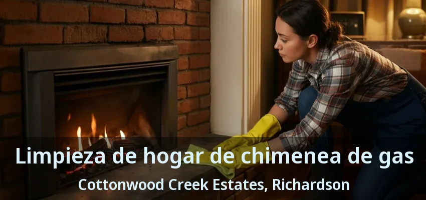Limpieza de hogar de chimenea de gas Cottonwood Creek Estates, Richardson - TX Limpieza de hogar de chimenea de gas Cottonwood Creek Estates, Richardson - TX