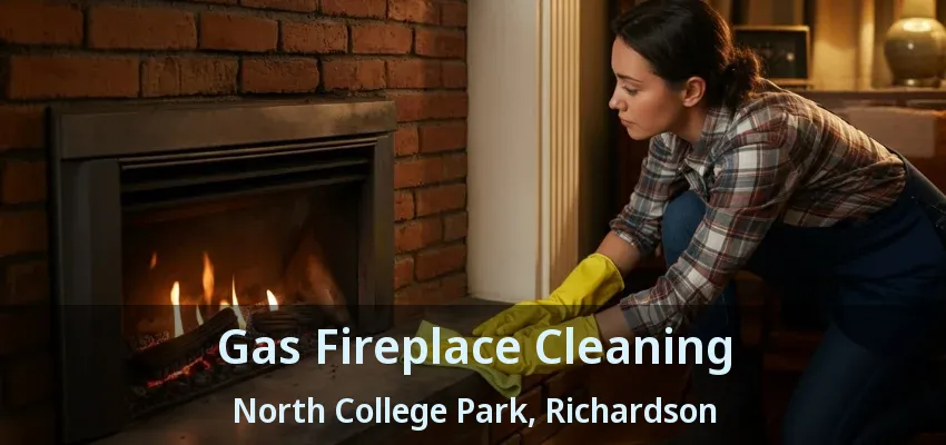 Gas Fireplace Cleaning North College Park, Richardson - TX