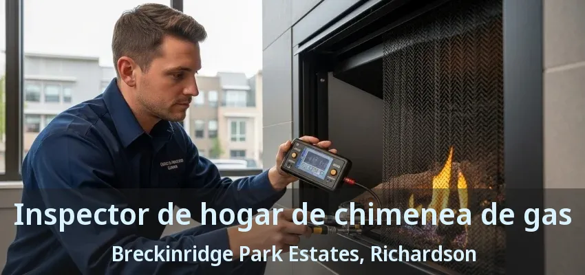 Inspector de hogar de chimenea de gas Breckinridge Park Estates, Richardson - TX Inspector de hogar de chimenea de gas Breckinridge Park Estates, Richardson - TX