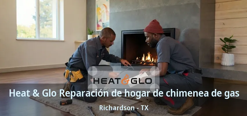 Heat & Glo Reparación de hogar de chimenea de gas Richardson - TX Heat & Glo Reparación de hogar de chimenea de gas Richardson - TX