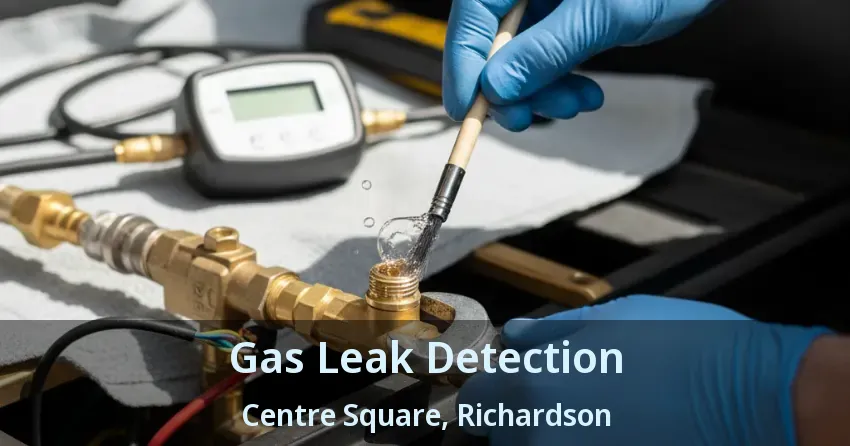 Gas Leak Detection Centre Square, Richardson - TX Gas Leak Detection Centre Square, Richardson - TX