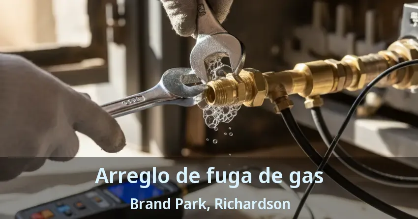 Arreglo de fuga de gas Brand Park, Richardson - TX Arreglo de fuga de gas Brand Park, Richardson - TX