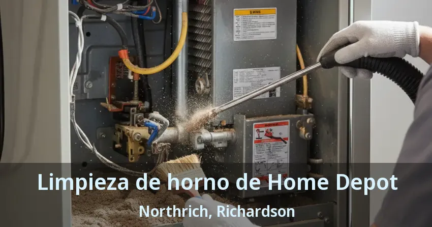 Limpieza de horno de Home Depot Northrich, Richardson - TX