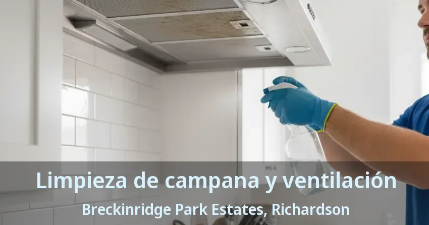 Limpieza de campana y ventilación Breckinridge Park Estates, Richardson - TX Limpieza de campana y ventilación Breckinridge Park Estates, Richardson - TX