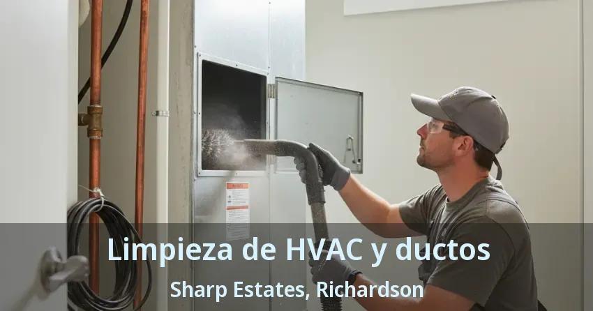 Limpieza de HVAC y ductos Sharp Estates, Richardson - TX Limpieza de HVAC y ductos Sharp Estates, Richardson - TX